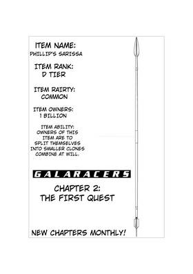 Read Galaracers  2 Page 1 in English