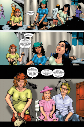 Read Female Force  1 Page 9 in English
