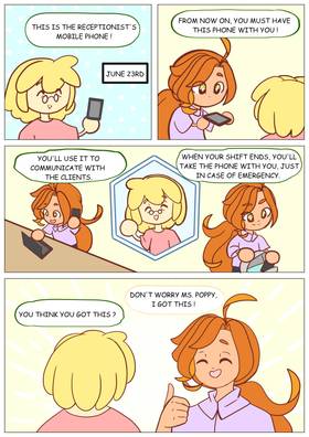 Read Receptionist Moment   6 Page 1 in English