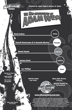 Read Misadventures of Adam West  1 Page 2 in English