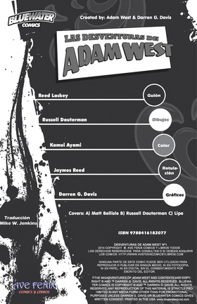 Read Misadventures of Adam West  1 Page 2 in Spanish