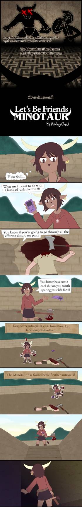 Read Let's Be Friends Minotaur  1 Page 2 in English