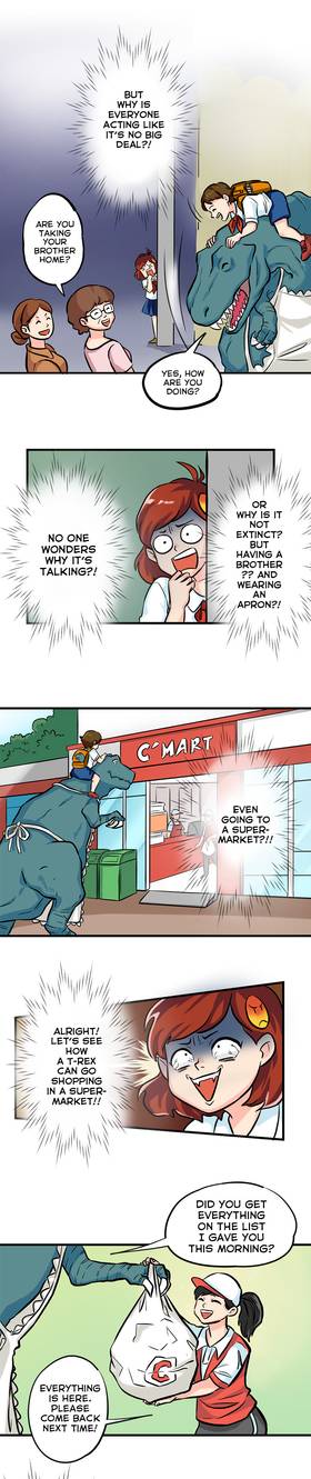 Read MY BROTHER IS T-REX  2 Page 3 in English