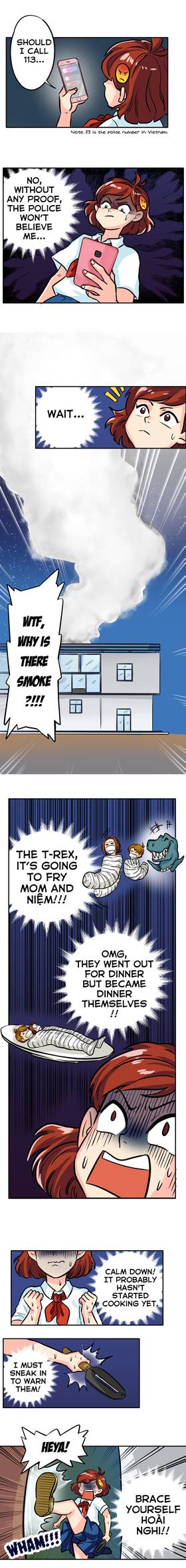 Read MY BROTHER IS T-REX  3 Page 6 in English