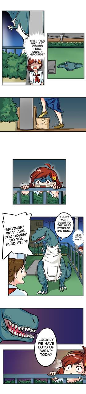 Read MY BROTHER IS T-REX  3 Page 9 in English