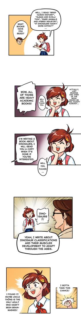 Read MY BROTHER IS T-REX  4 Page 8 in English