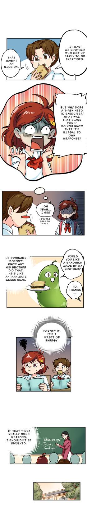 Read MY BROTHER IS T-REX  5 Page 4 in English