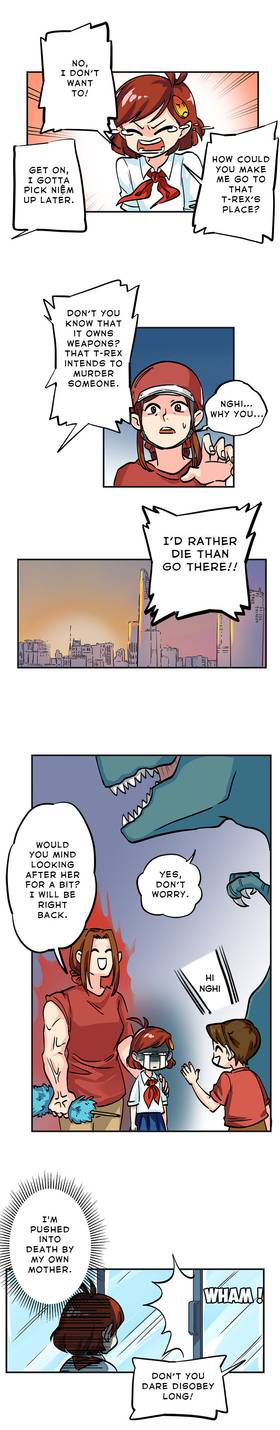 Read MY BROTHER IS T-REX  5 Page 6 in English