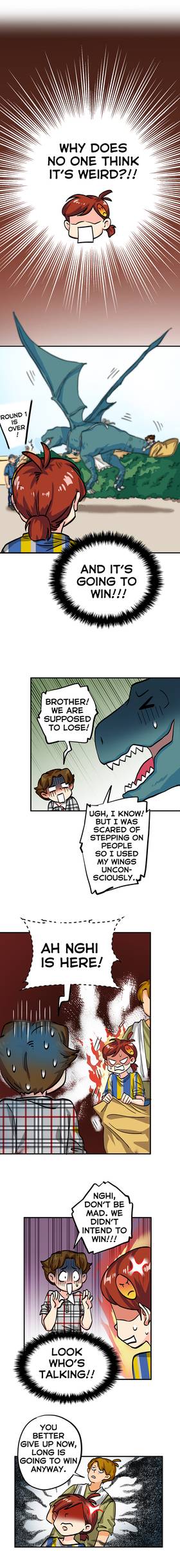 Read MY BROTHER IS T-REX  7 Page 3 in English