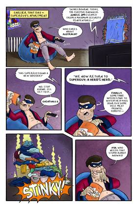 Read Superguy  3 Page 5 in English