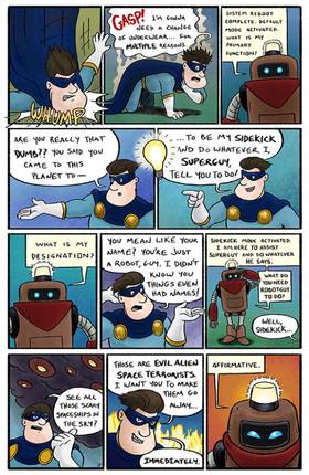 Read Superguy  1 Page 8 in English