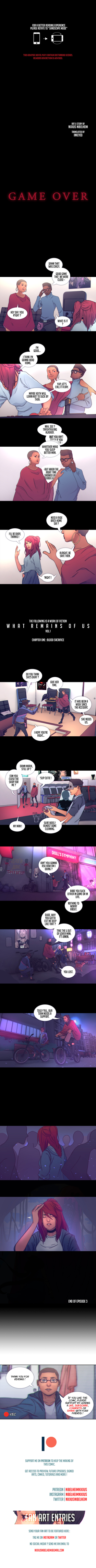 Read WHAT REMAINS OF US  3 Page 1 in English