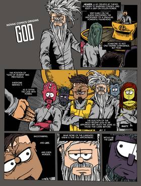 Read Novak Comics Origins  1 Page 5 in English