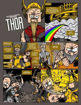 Read Novak Comics Origins  1 Page 9 in English