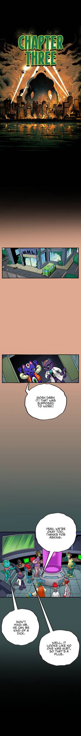 Read Mutant Cats (Toons)  11 Page 3 in English