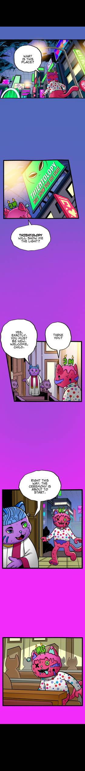 Read Mutant Cats (Toons)  12 Page 3 in English