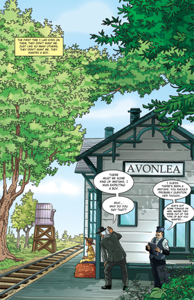 Read Anne of Green Gables  1 Page 3 in English