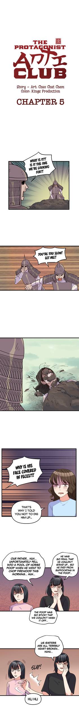 Read THE PROTAGONIST ANTICLUB   5 Page 2 in English