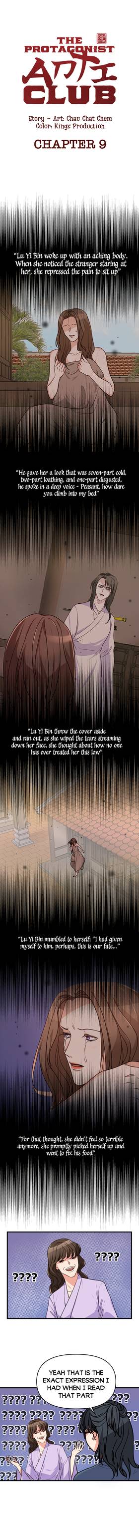 Read THE PROTAGONIST ANTICLUB   9 Page 2 in English