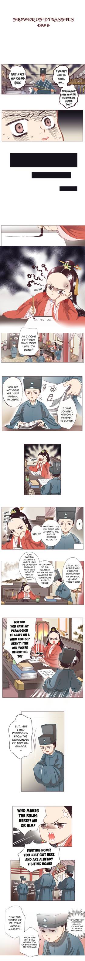 Read FLOWER OF DYNASTIES  9 Page 2 in English