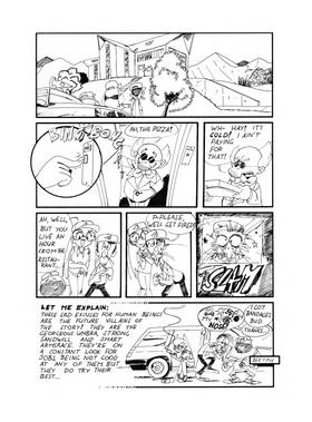 Read Space resque squad, Hachiman   1 Page 5 in English