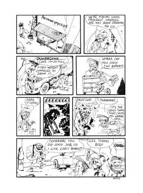 Read Space resque squad, Hachiman   3 Page 3 in English