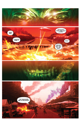 Read Flying Saucers Vs. the Earth  5 Page 7 in English