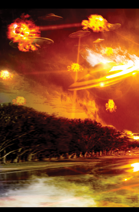Read Flying Saucers Vs. the Earth  5 Page 8 in English