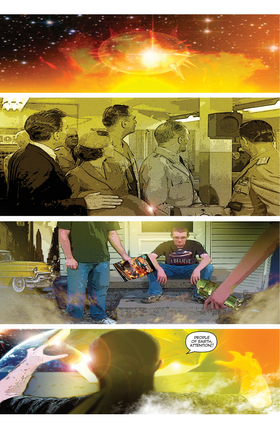 Read Flying Saucers Vs. the Earth  4 Page 4 in English