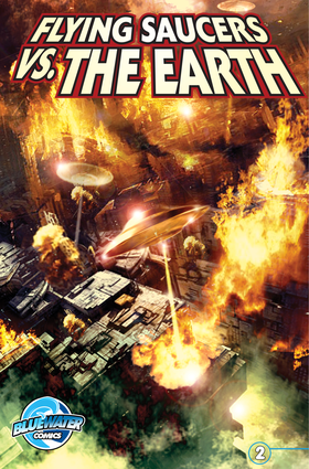 Read Flying Saucers Vs. the Earth  3 Page 1 in English