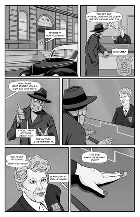 Read Copernicus Jones: Robot Detective  3 Page 4 in English