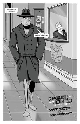 Read Copernicus Jones: Robot Detective  3 Page 6 in English