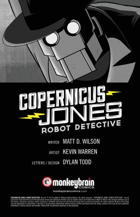Read Copernicus Jones: Robot Detective  6 Page 2 in English