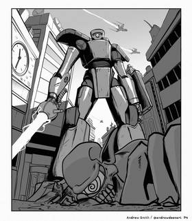 Read Kaiju Bob  1 Page 5 in English