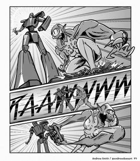 Read Kaiju Bob  1 Page 8 in English