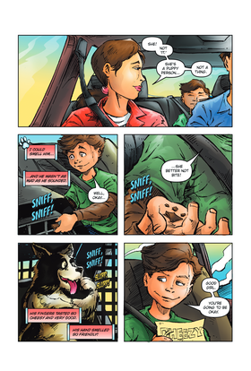 Read S.E. Hinton's The Puppy Sister  1 Page 6 in English