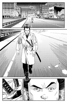 Read Trench Coat Samurai  1 Page 3 in English