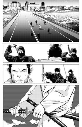 Read Trench Coat Samurai  1 Page 4 in English