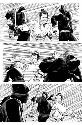 Read Trench Coat Samurai  1 Page 5 in English