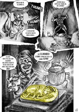 Read La Maledizione dello Scarabeo  1 Page 10 in Italian