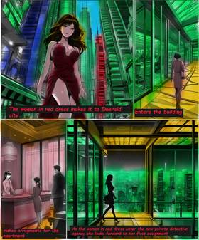 Read The Woman In the red dress   1 Page 3 in English
