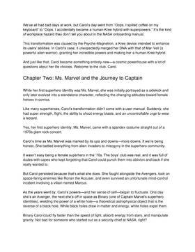 Read Captain Marvel: The Cosmic Force Protecting the Universe   1 Page 2 in English