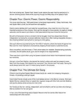 Read Captain Marvel: The Cosmic Force Protecting the Universe   1 Page 4 in English