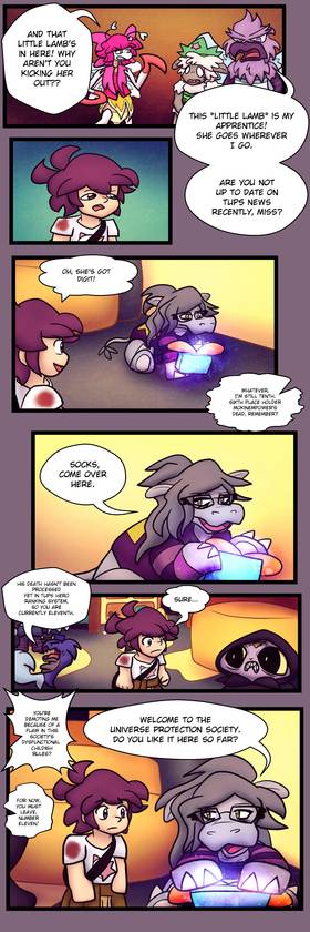 Read The Universe Protection Society  6 Page 5 in English
