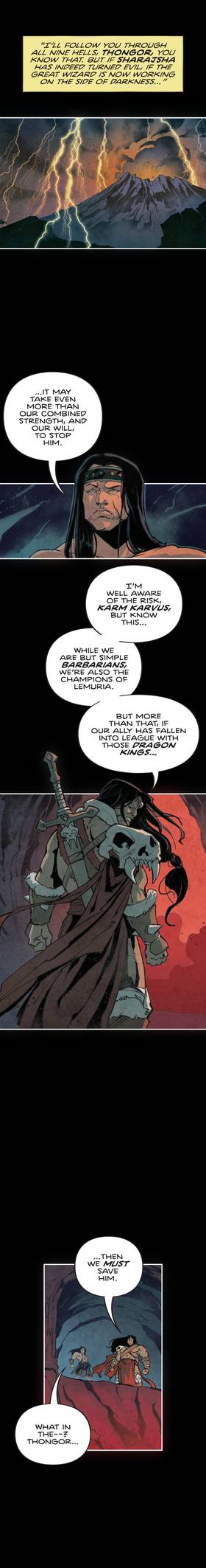 Read The Mighty Barbarians (Toons)  1 Page 3 in English