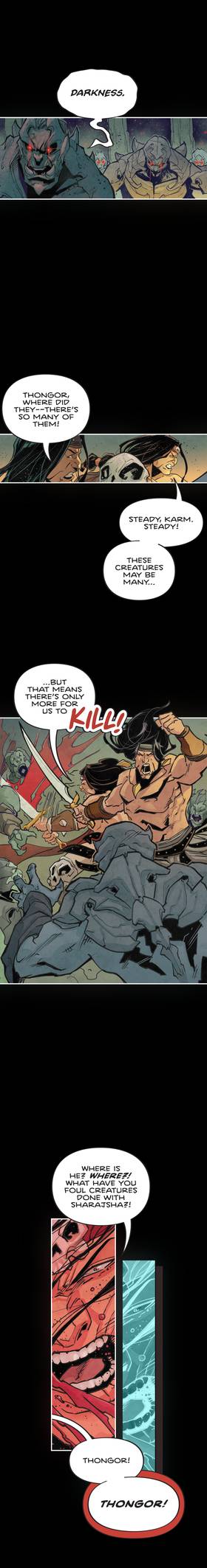 Read The Mighty Barbarians (Toons)  1 Page 5 in English
