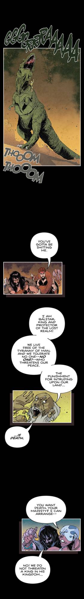 Read The Mighty Barbarians (Toons)  13 Page 6 in English