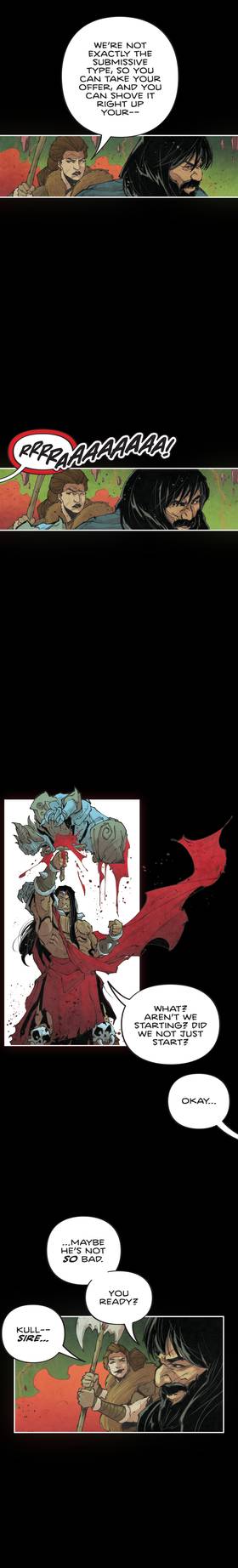 Read The Mighty Barbarians (Toons)  21 Page 6 in English