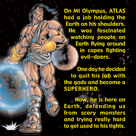 Read Atlas: 123's for Superheroes  1 Page 2 in English