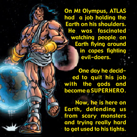 Read Atlas: ABC's for Superheroes  1 Page 2 in English